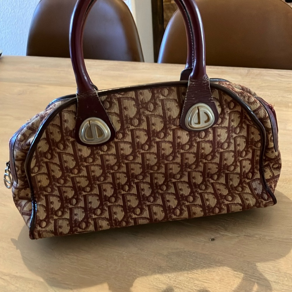Vintage Dior Monogram Handbag - Picture 9 of 9